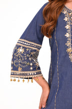 Denim Gulnaar Set