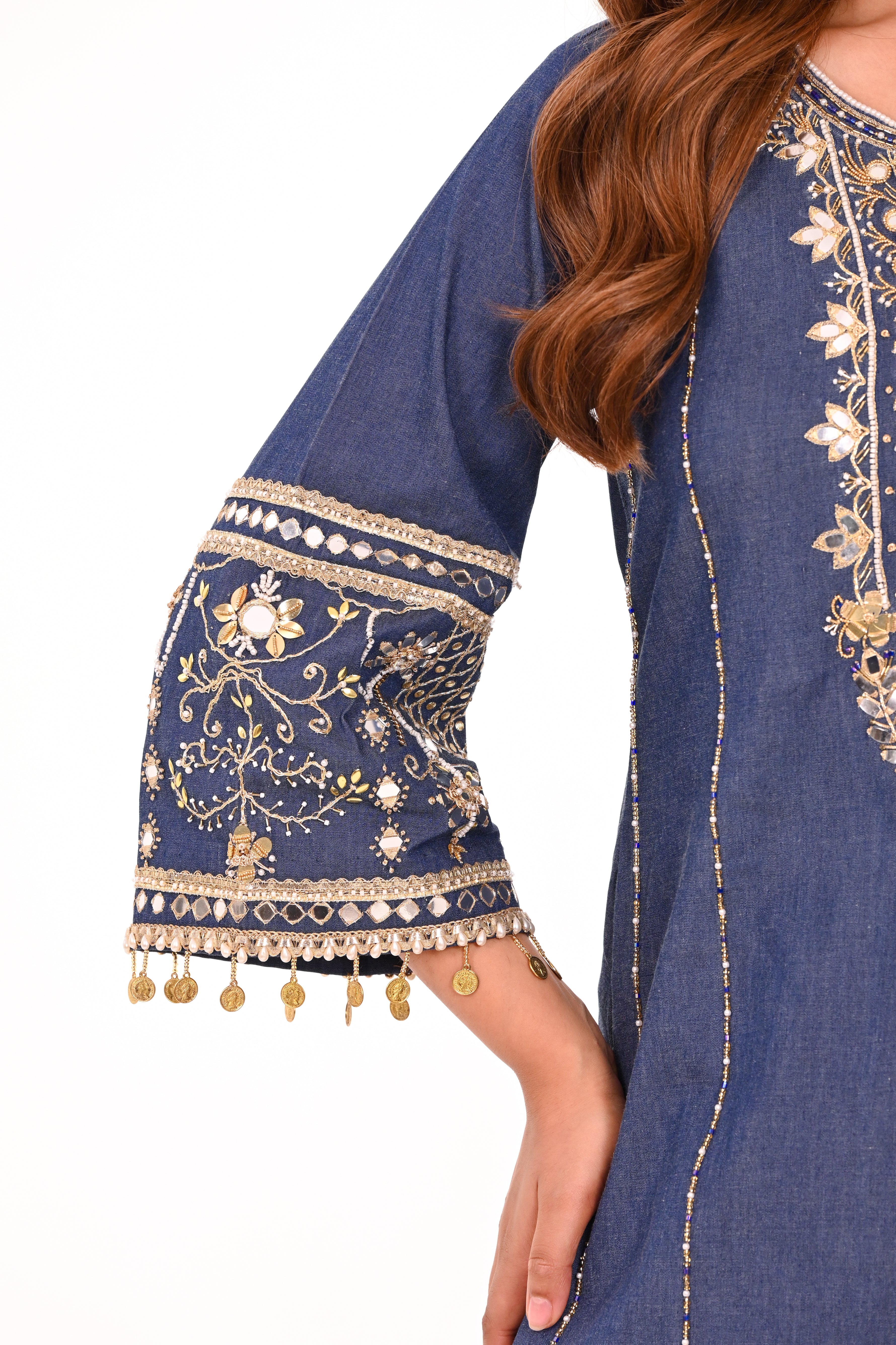 Denim Gulnaar Set