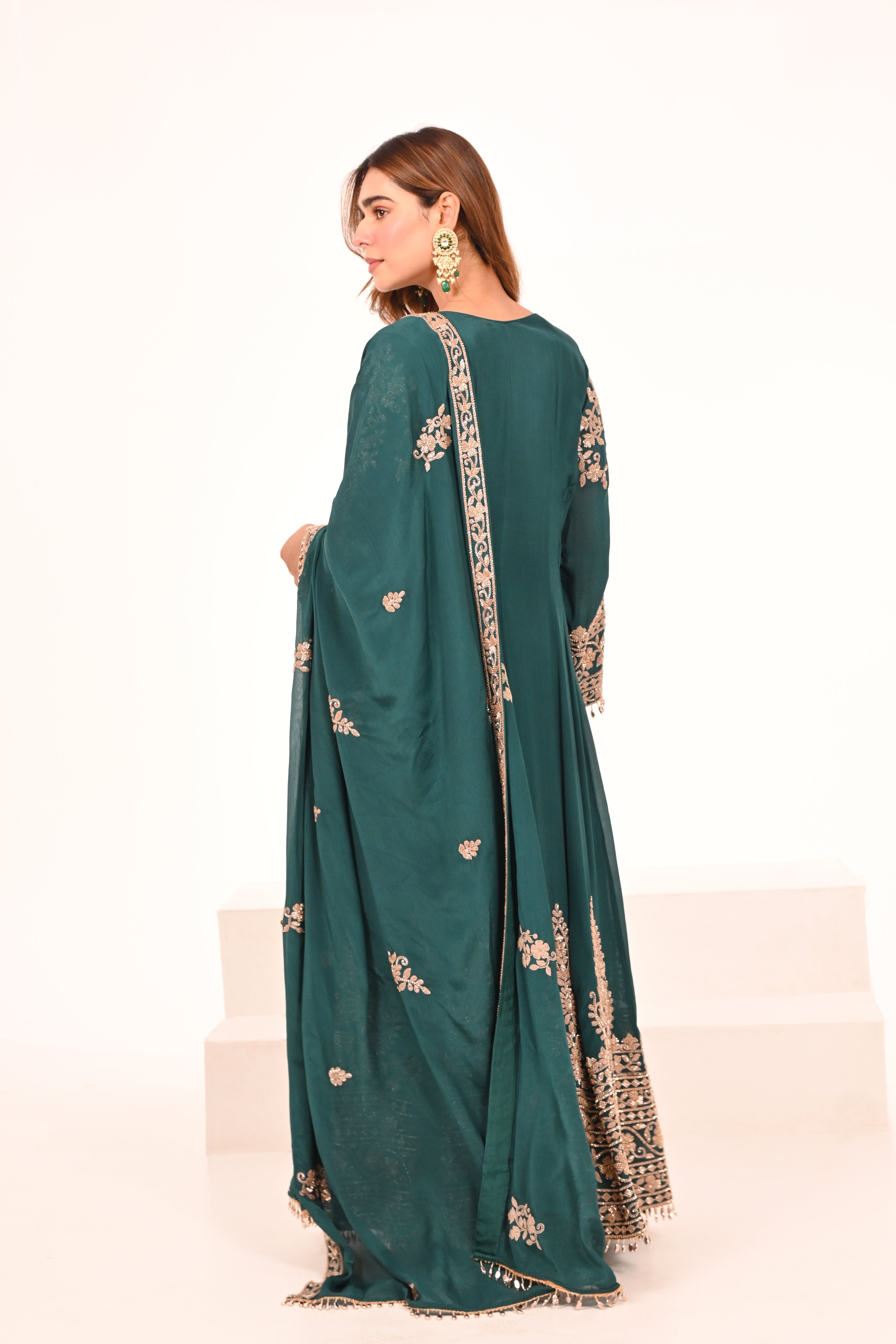 Emerald Zareen Anarkali Suit