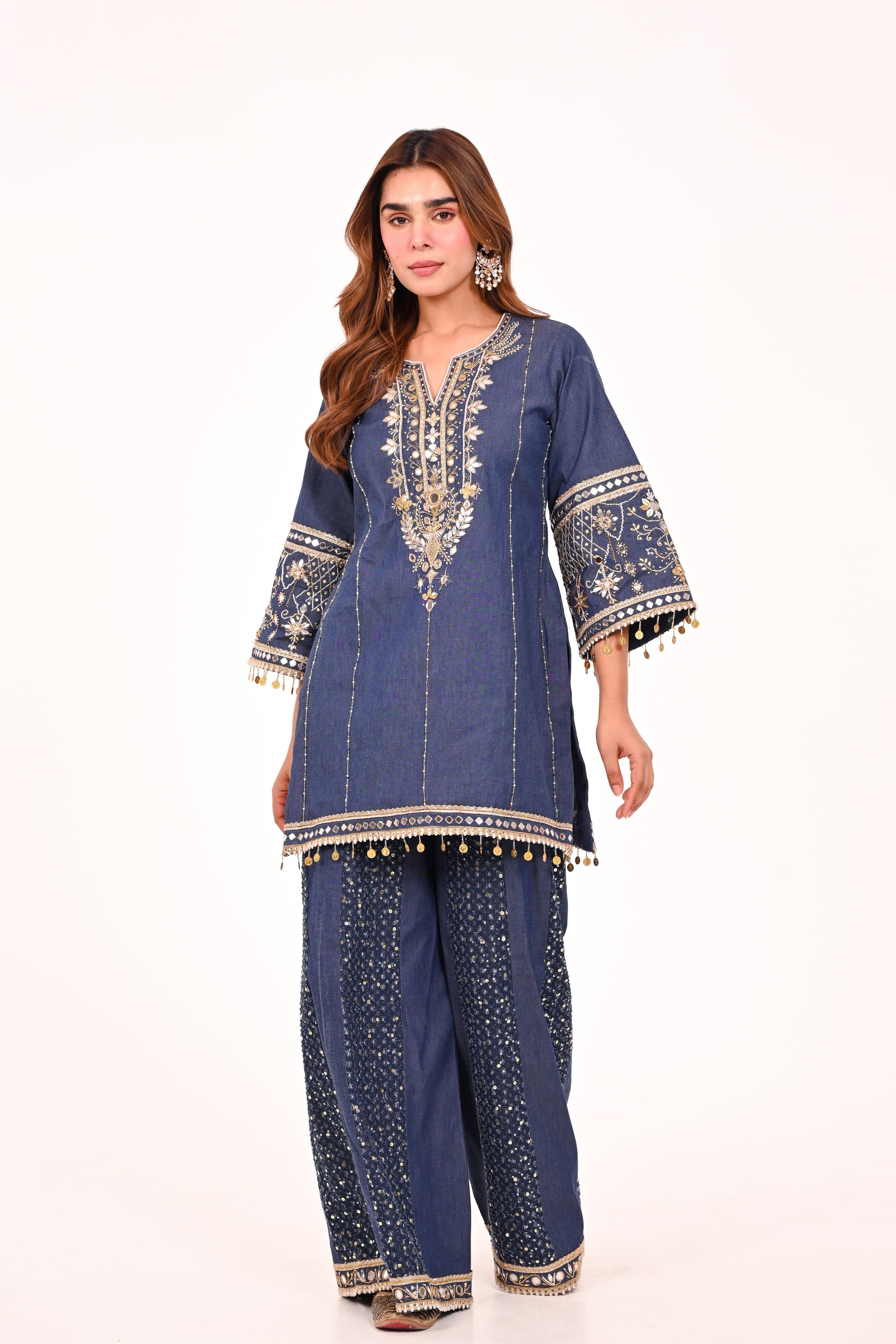Denim Gulnaar Set