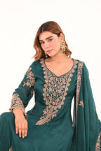 Emerald Zareen Anarkali Suit