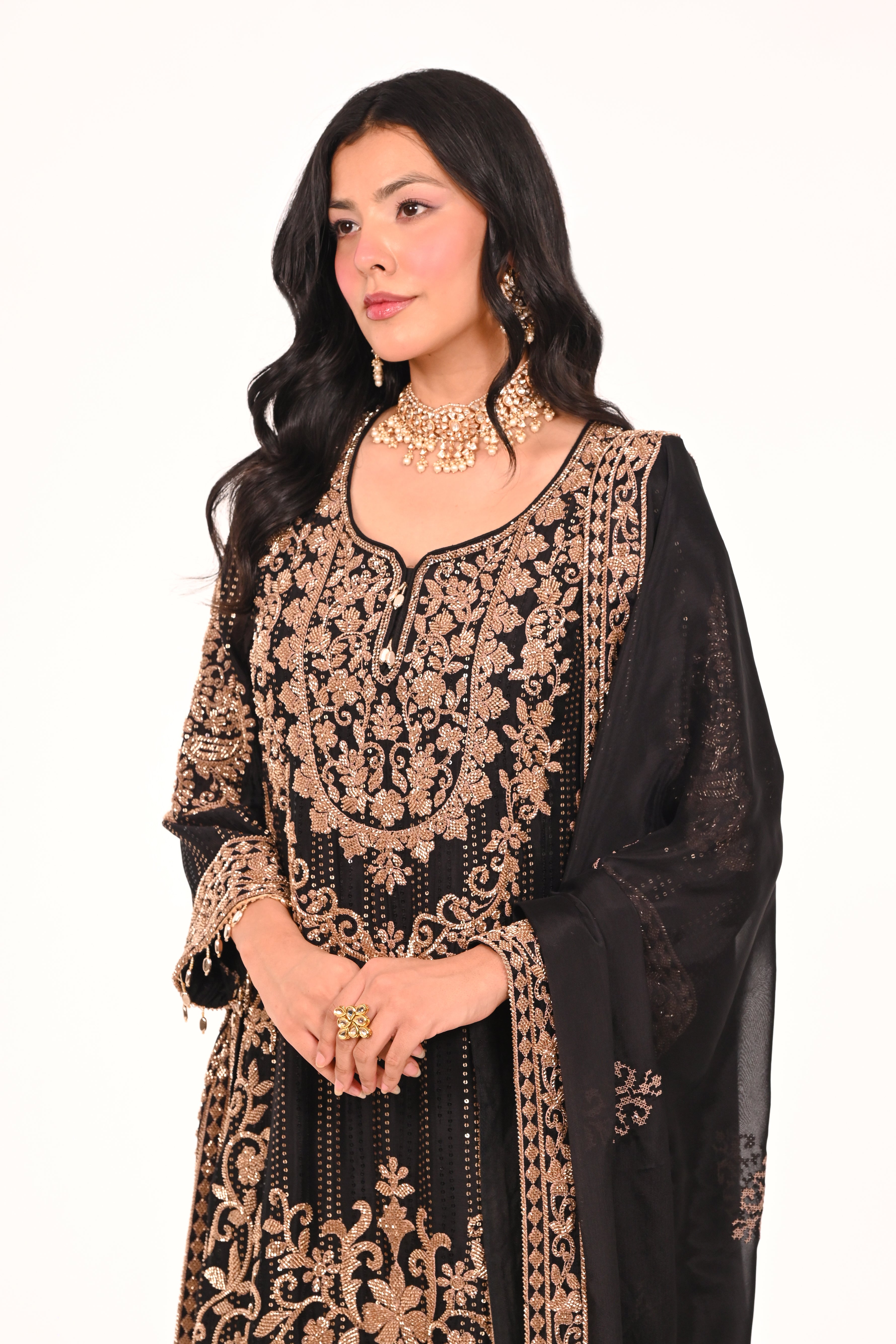 Siyah Sitara Suit