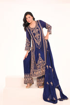 Neeli Raat Chinon Suit