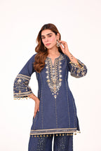 Denim Gulnaar Set