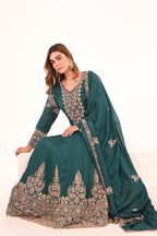 Emerald Zareen Anarkali Suit