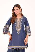 Denim Gulnaar Set