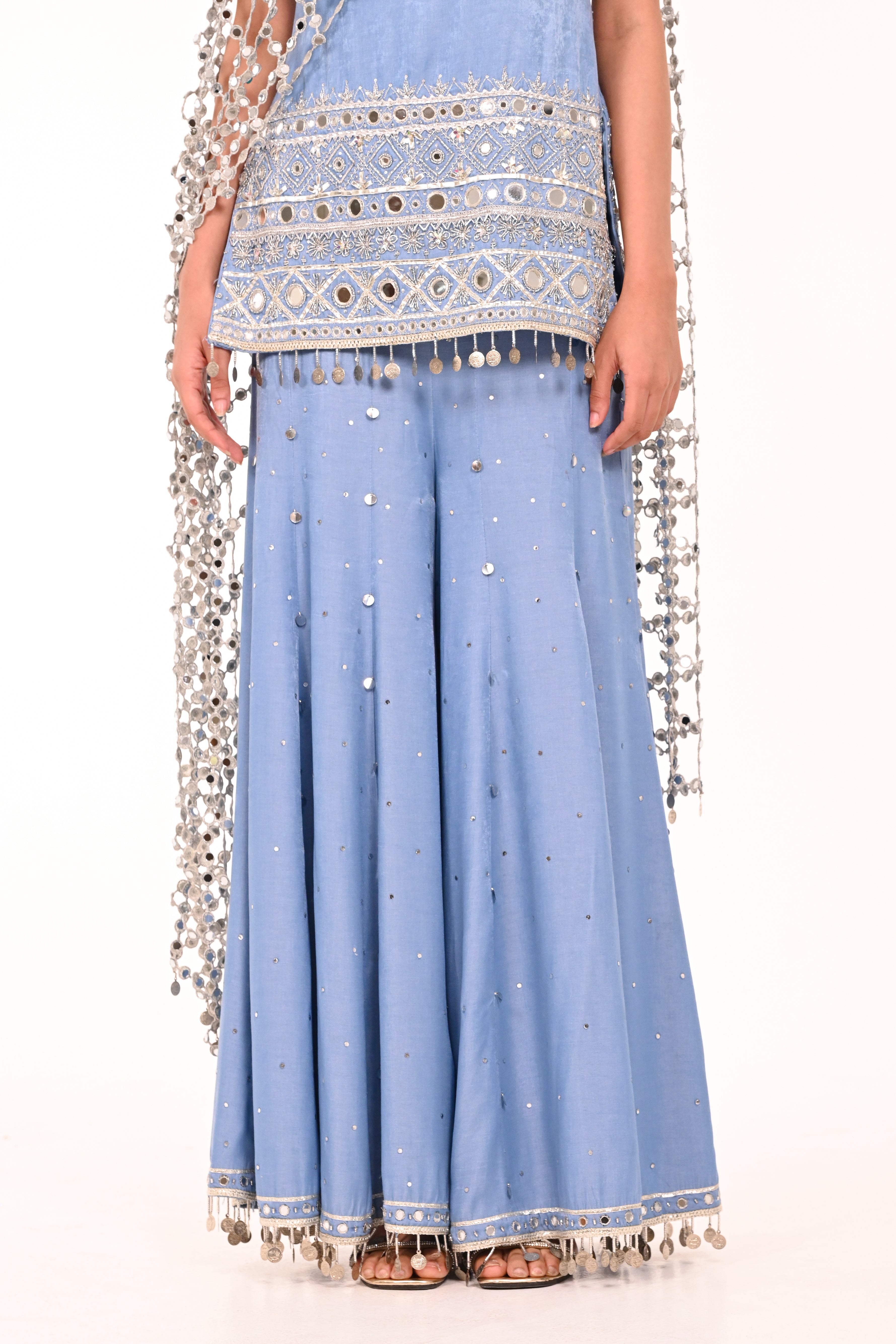 Denim Firoza Set