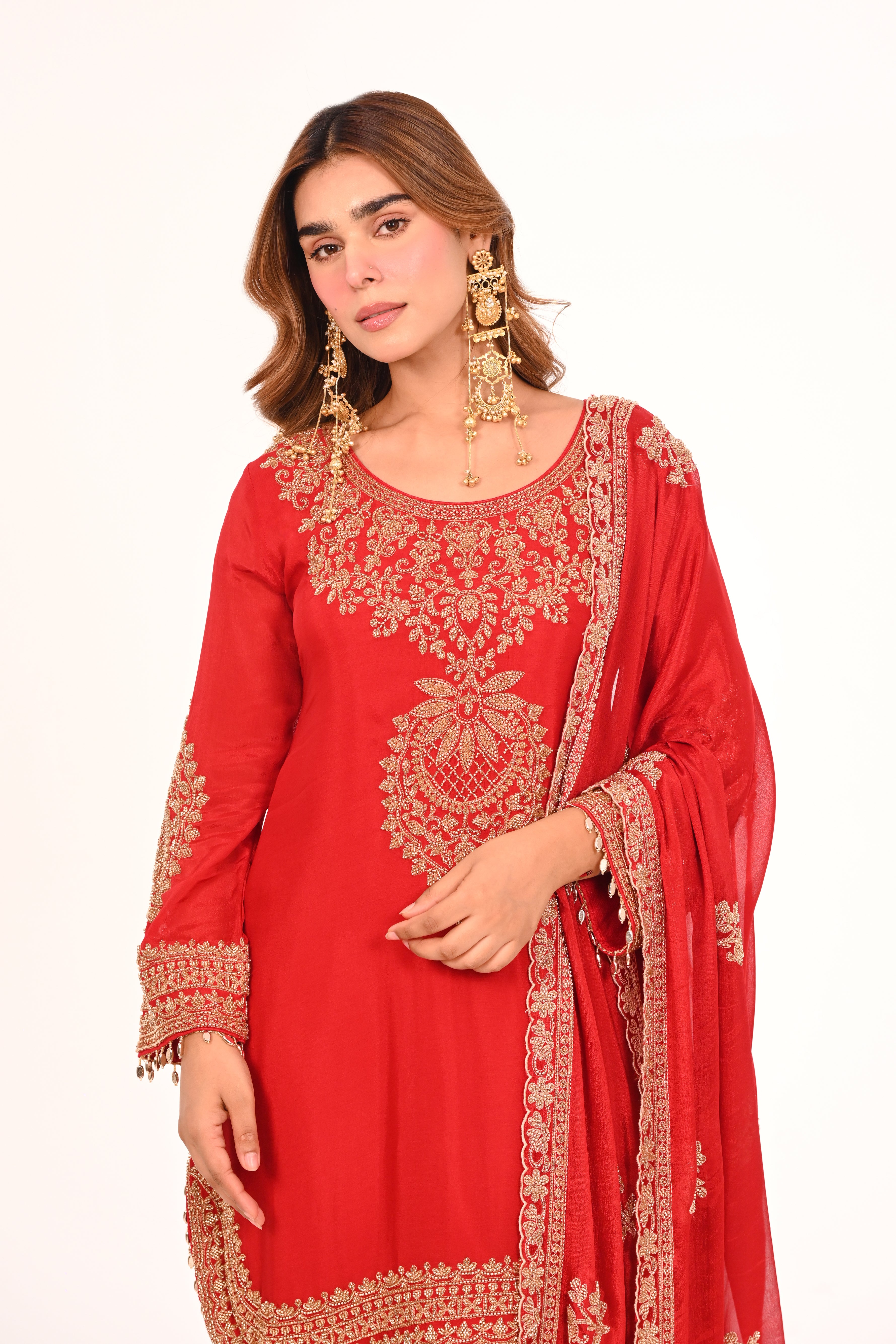 Laal Banno Suit