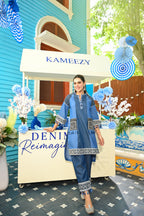 Denim-Safar Coord Set