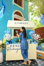 Denim Sitara Coord Set