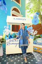 Denim-Safar Coord Set