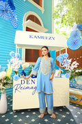 Denim Nazakat Coord Set