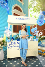 Denim Nazakat Coord Set