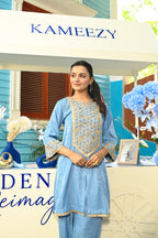 Denim Nazakat Coord Set