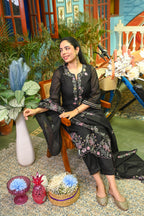 Phoolkari-Raat Mul Cotton Set/ Phoolkari Raat