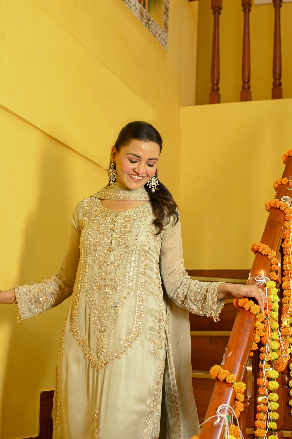 Shehzaadi-Zareen Chinon Set/ Shezaadi Zareen Set