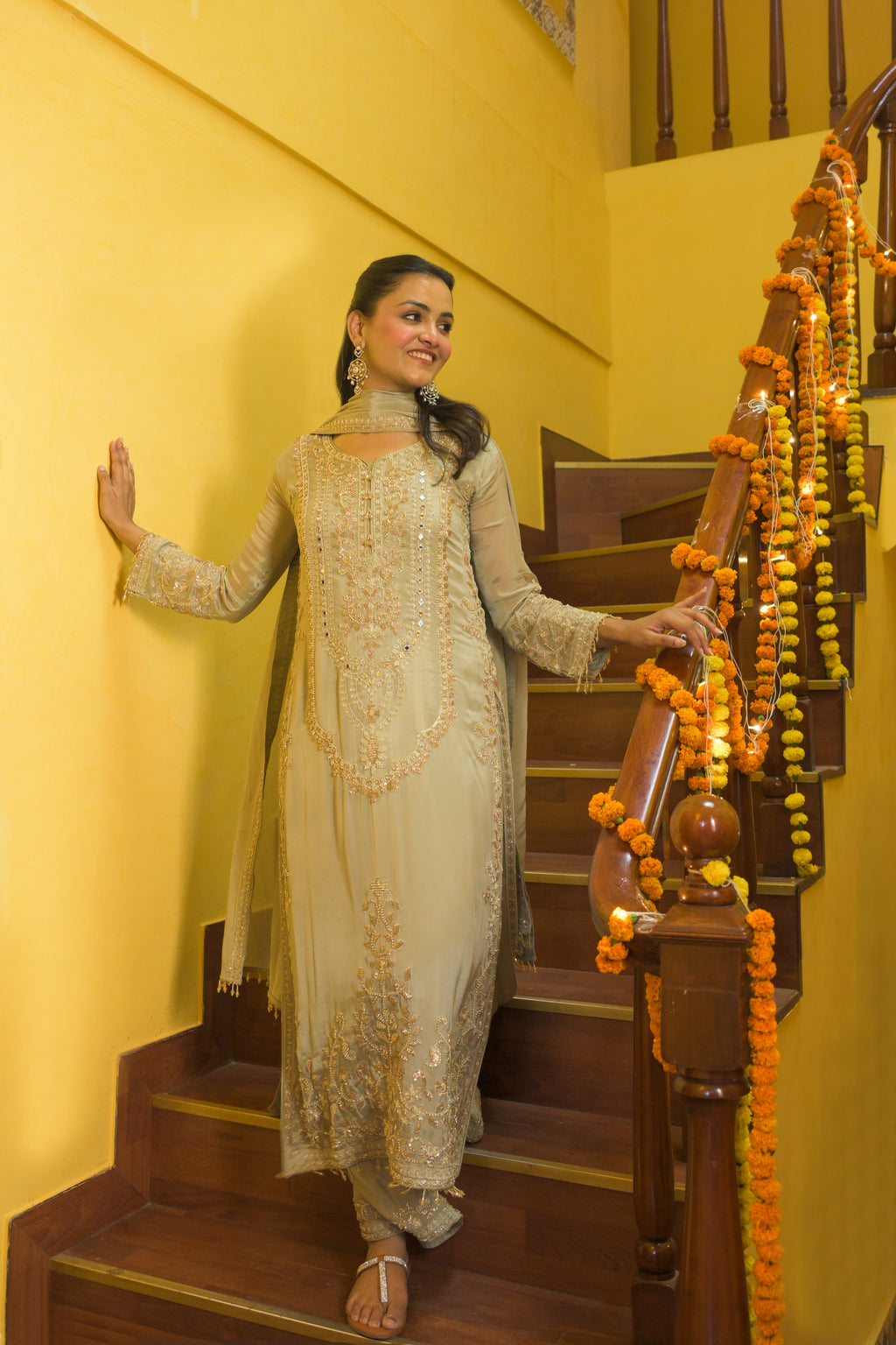 Shehzaadi-Zareen Chinon Set/ Shezaadi Zareen Set