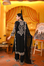 Zari-Mehfil Chinon Set/ Zari-Mehfil