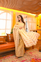 Zareen Tissue Sharara Set