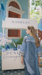 Denim Safar Coord Set
