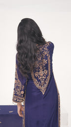 Neeli Raat Chinon Suit