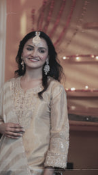 Zareen Tissue Sharara Suit